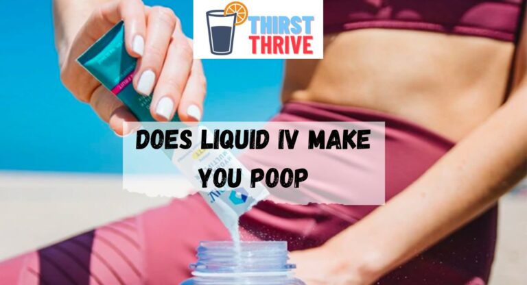 Does Liquid IV Make You Poop?